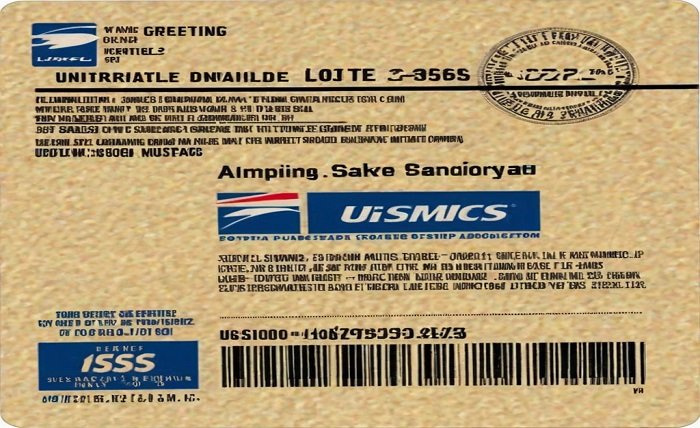 usps shipping label